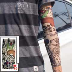 Nessiworld Wearable Arm Tattoo Sock Tattoo 3D Printed Arm Leg Tattoo 2 Pieces Model 14