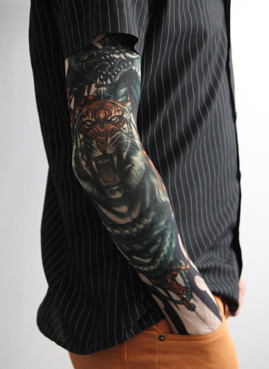Nessiworld Wearable Arm Tattoo Sock Tattoo 3D Printed Arm Leg Tattoo 2 Pieces Model 3