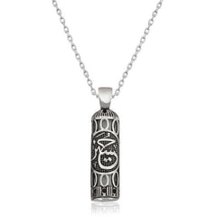 Silver Hüseyin Written Cevşen-ül Kebir Necklace
