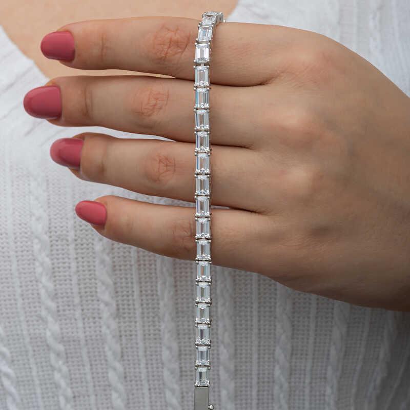 Silver White Stone Waterway Women's Set