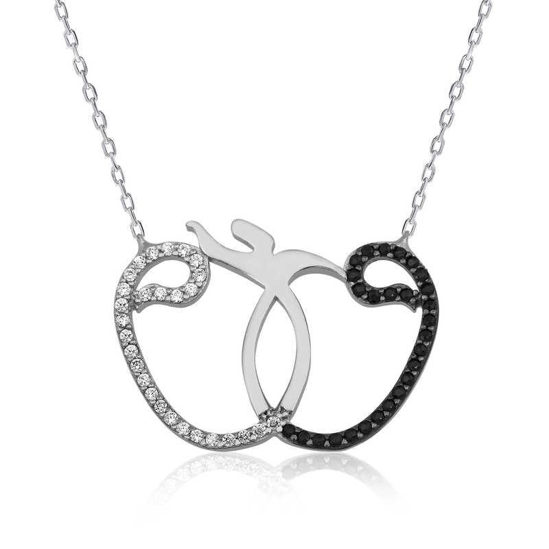 Silver Vav Whirling Dervish Women's Necklace