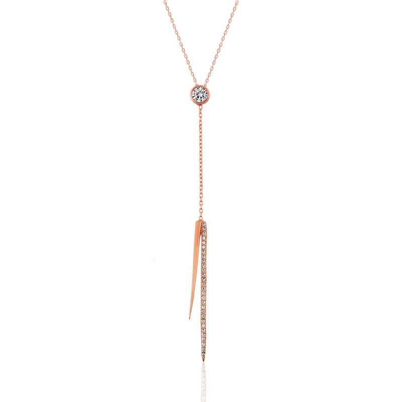 Silver Bar Women's Necklace