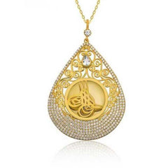 Silver Tughra Women's Necklace