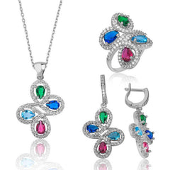 Silver Color Women's Set