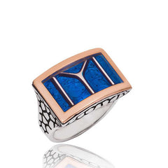 Bague de résurrection en argent de la tribu Kayi