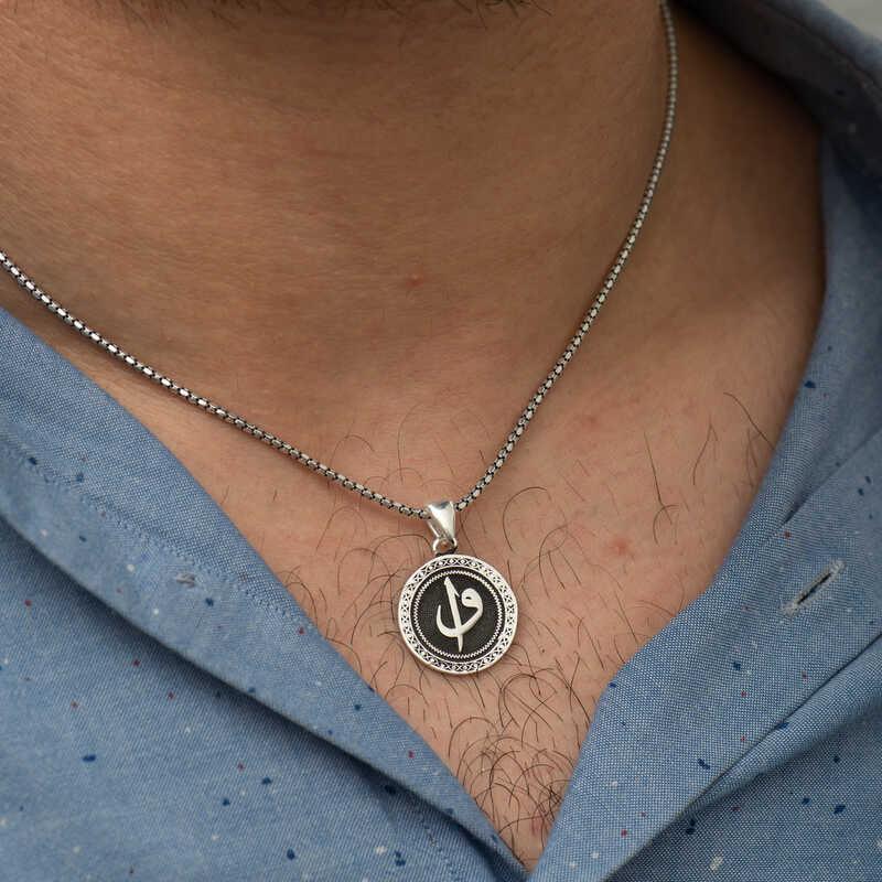 Collier Elif Vav en argent