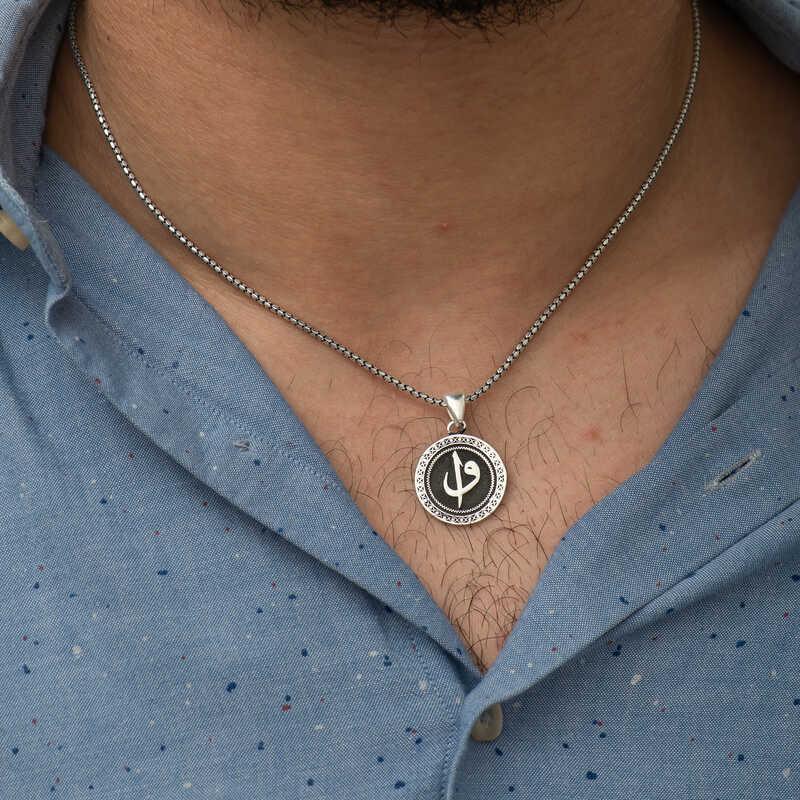 Collier Elif Vav en argent