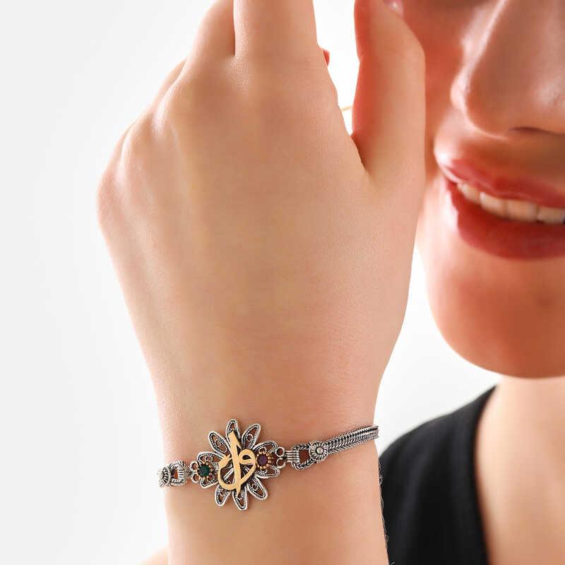 Bracelet authentique pour femme en argent Elif Vav