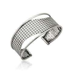 Bracelet pour femme en argent à motifs antiques