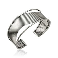 Bracelet pour femme en argent à motifs antiques