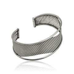 Bracelet pour femme en argent à motifs antiques