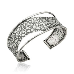 Bracelet pour femme en argent à motifs antiques