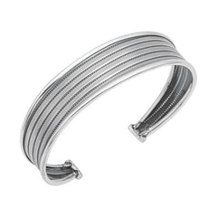 Bracelet pour femme en argent à motifs antiques