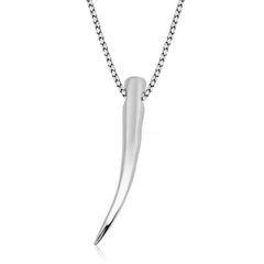 Collier en argent et ivoire