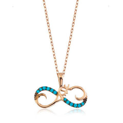Silver Infinite Love Women's Necklace