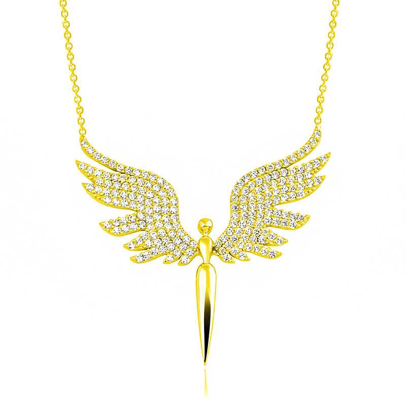 Silver Gold Michael Angel Women's Necklace