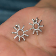 Silver Sun Women's Earrings
