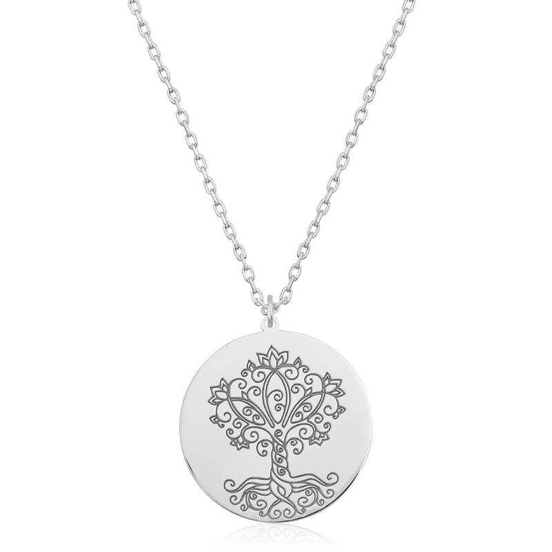 Silver Tree of Life Women's Necklace