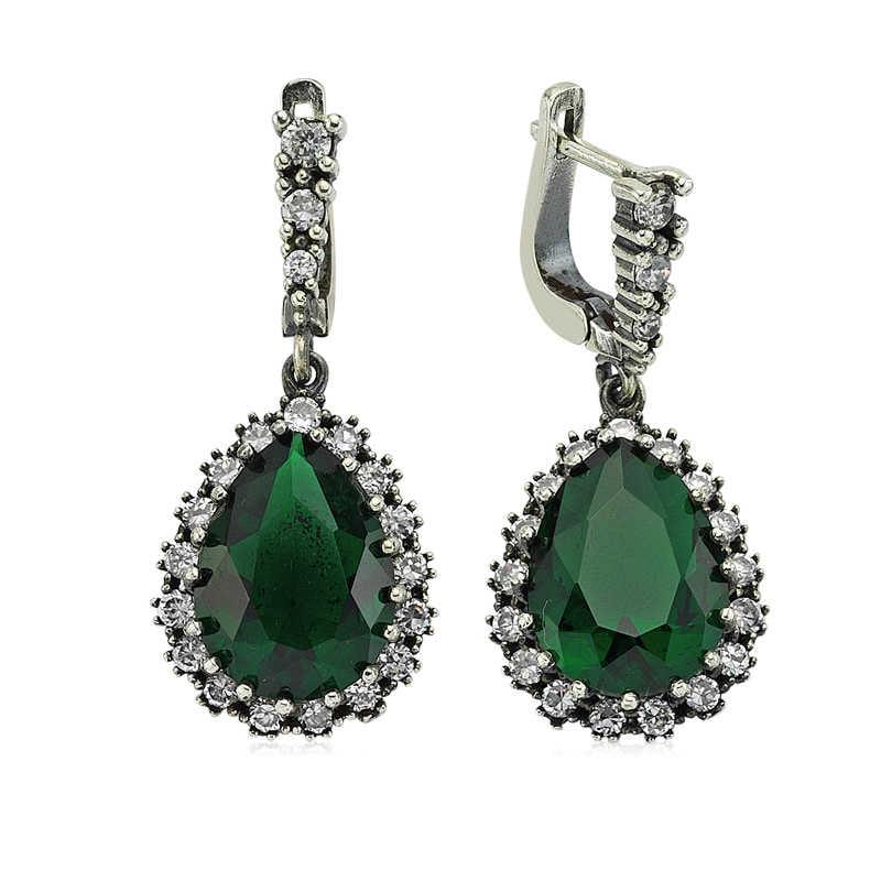 Silver Hurrem Sultan Women's Earring