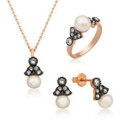 Silver Pearl Ladies Set