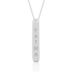 Silver Name Necklace
