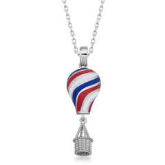 Silver Cappadocia Balloon Women's Necklace