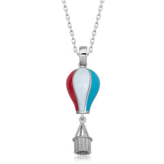 Silver Cappadocia Balloon Women's Necklace