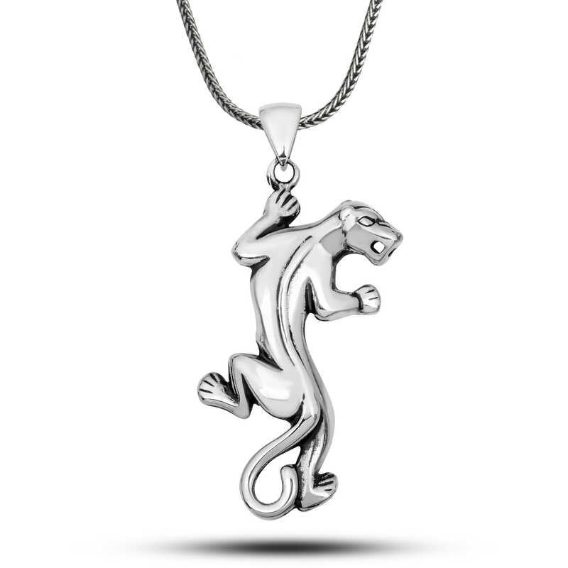 Silver Tiger Necklace