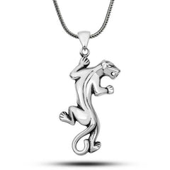 Silver Tiger Necklace