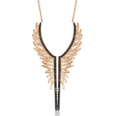 Silver Angel Wing Women's Necklace