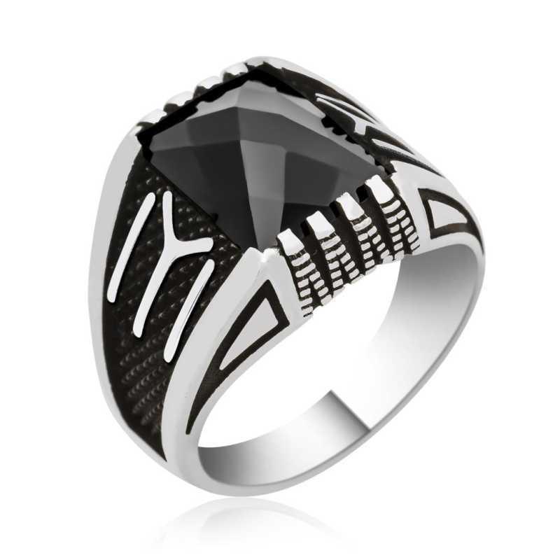 Silver Kayi Tribe Crest Men's Ring
