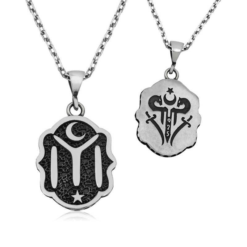 Silver Kayi Tribe Crest Necklace