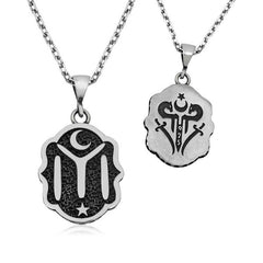 Silver Kayi Tribe Crest Necklace