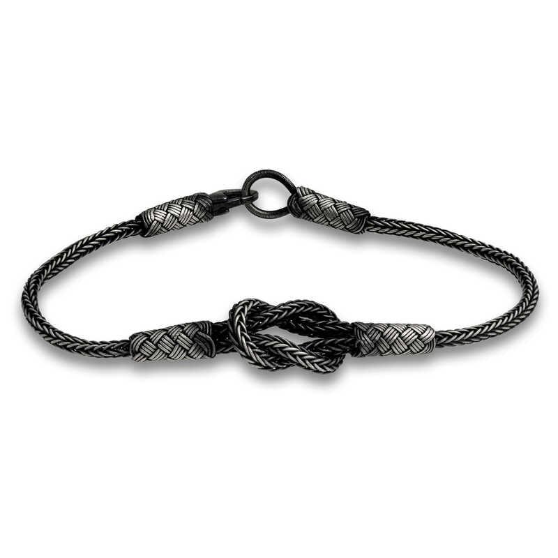 Silver Kazaziye Knot Bracelet