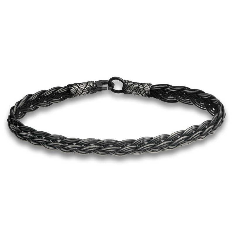 Silver Kazaziye Knit Bracelet