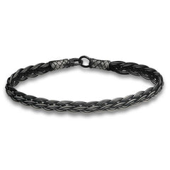 Silver Kazaziye Knit Bracelet