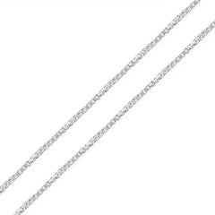 Silver Cube Chain