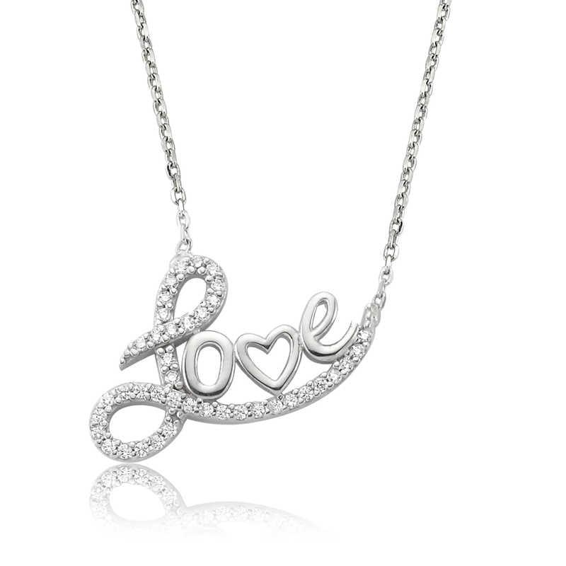 Collier pour femme Silver Stone Love