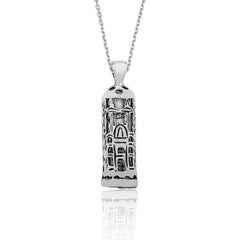 Silver Minaret Cevsen Prayer Necklace
