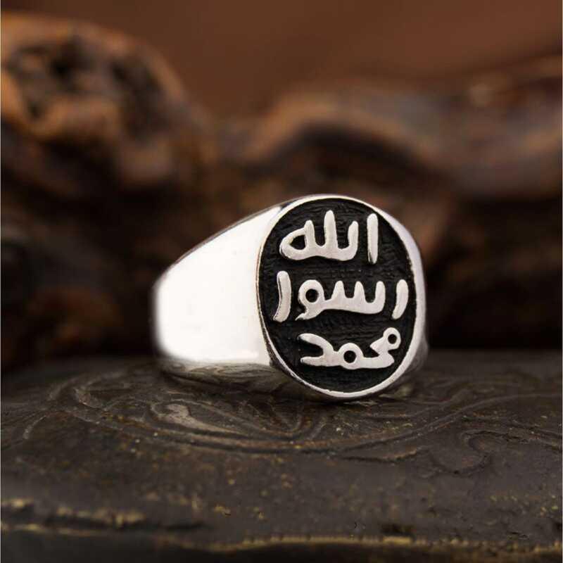 Silver Seal Sheriff Men's Ring