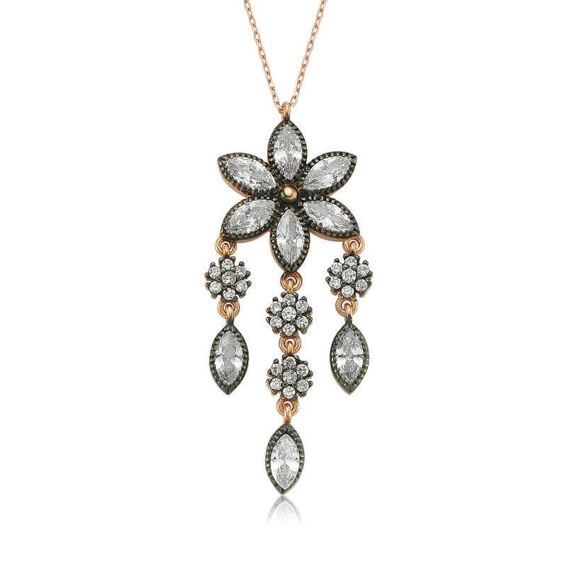 Silver Daisy Women's Necklace