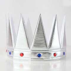 NessiWorld SilverColorEvaSoftKingRoyalCrownAdulteEnfantCompatible55cm