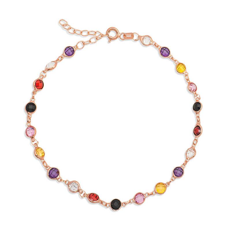 Silver Color Stone Women's Bracelet