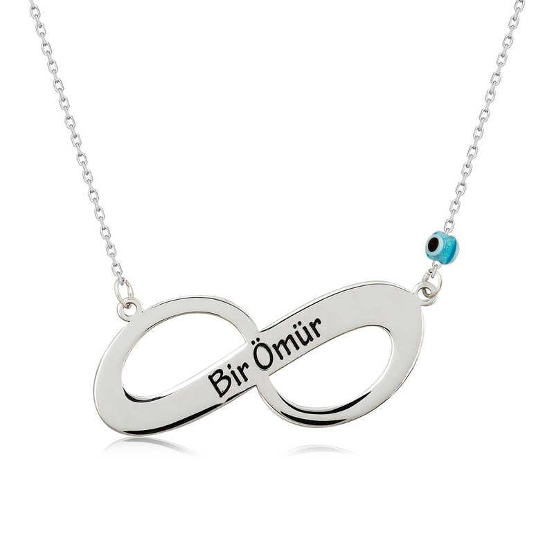 Silver Eternal Life Women's Necklace