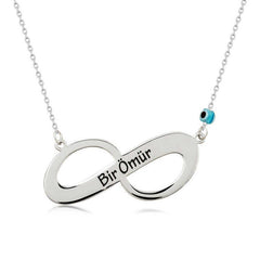 Silver Eternal Life Women's Necklace