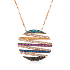 Silver Path to Eternity Necklace