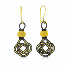 Silver Trabzon Knitting Kazaz Women's Earrings