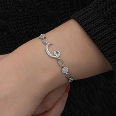 Bracelet Vav en argent pour femme