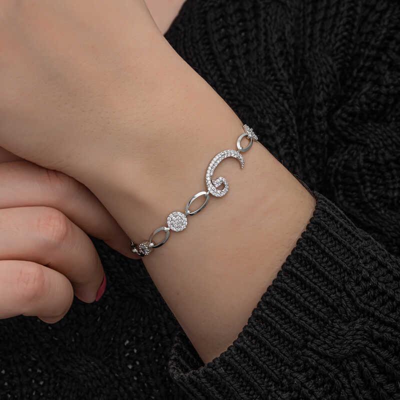 Bracelet Vav en argent pour femme
