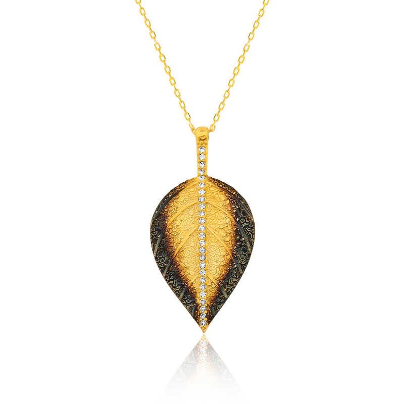 Silver Leaf Women's Necklace